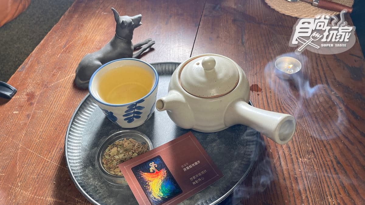 這裡除了有米布丁，還有茶飲。