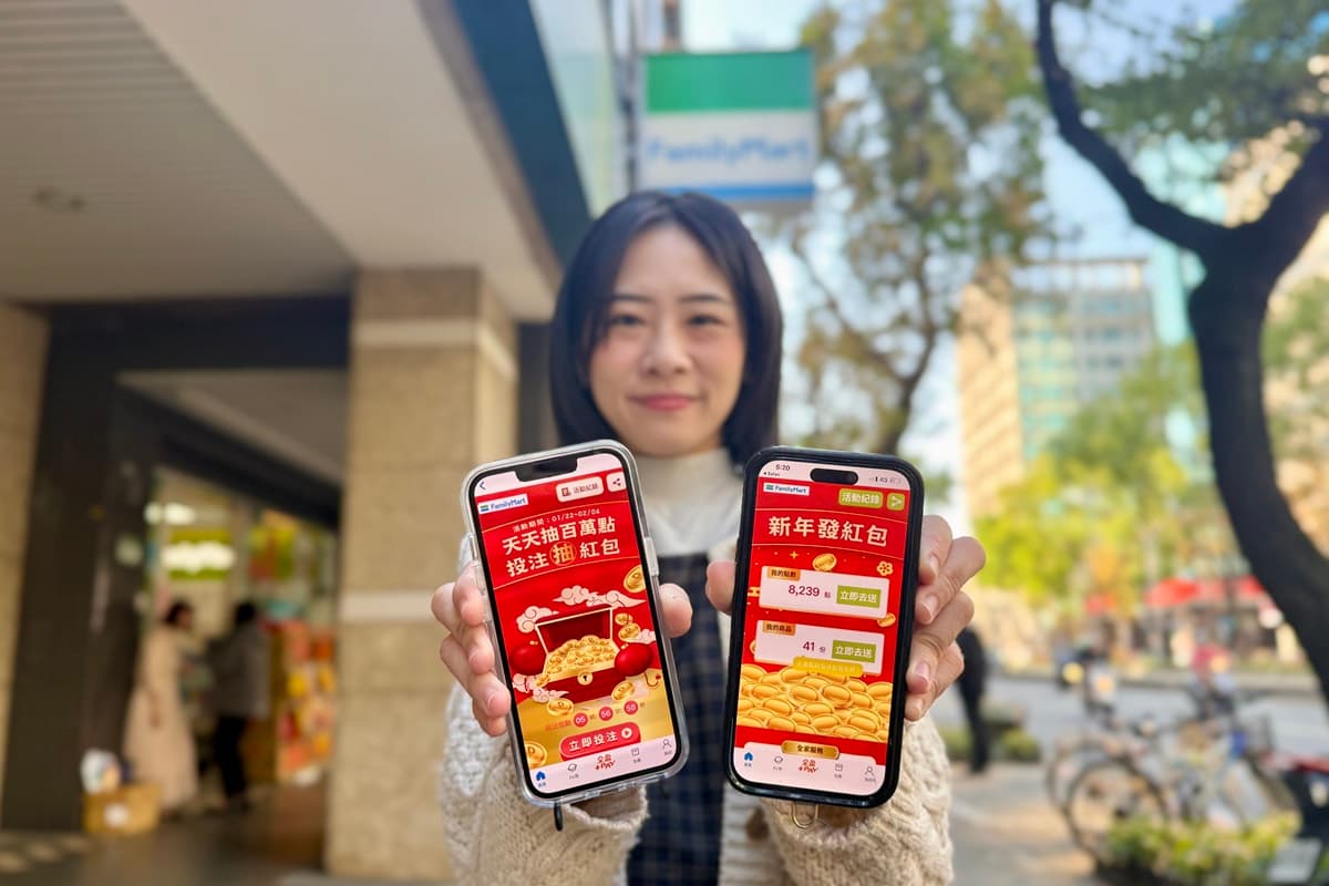 過年咖啡買一送一、霜淇淋５元！全家春節５大優惠，免費送錢母、唐老鴨磁鐵