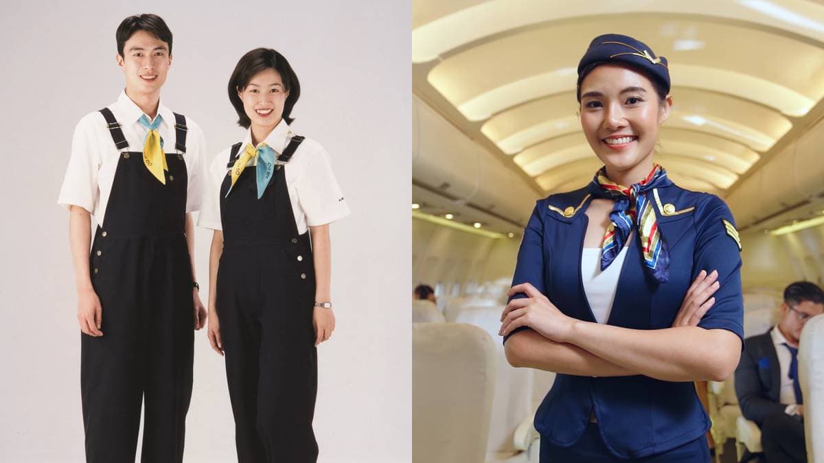 世界空服員制服特搜！日本「這航空」竟穿吊帶褲配球鞋，還有比基尼、太空裝