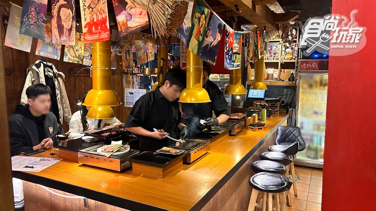 店員全程幫忙代烤，非常貼心。