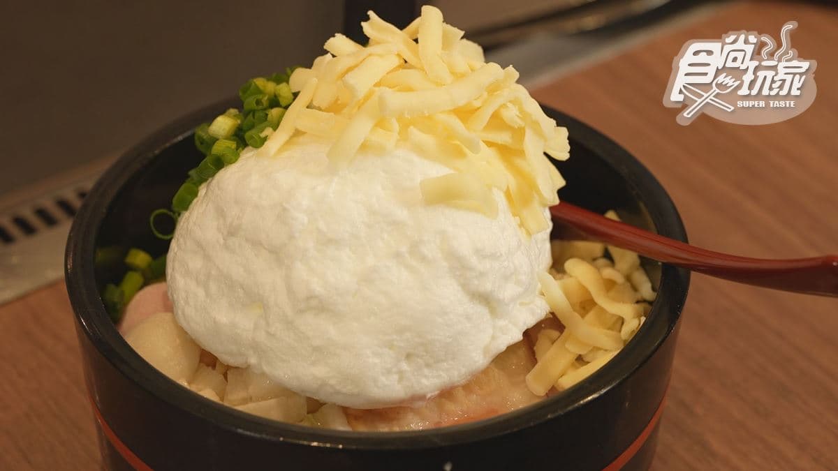 蛋白大阪燒是店家餐點的一大特色。