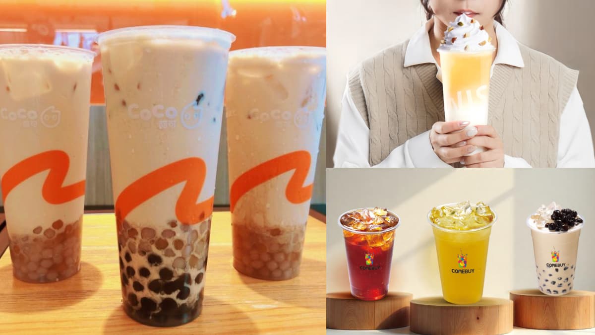 COMEBUY、CoCo珍奶買一送一!3大手搖飲優惠,Mr. Wish買一送一喝到228