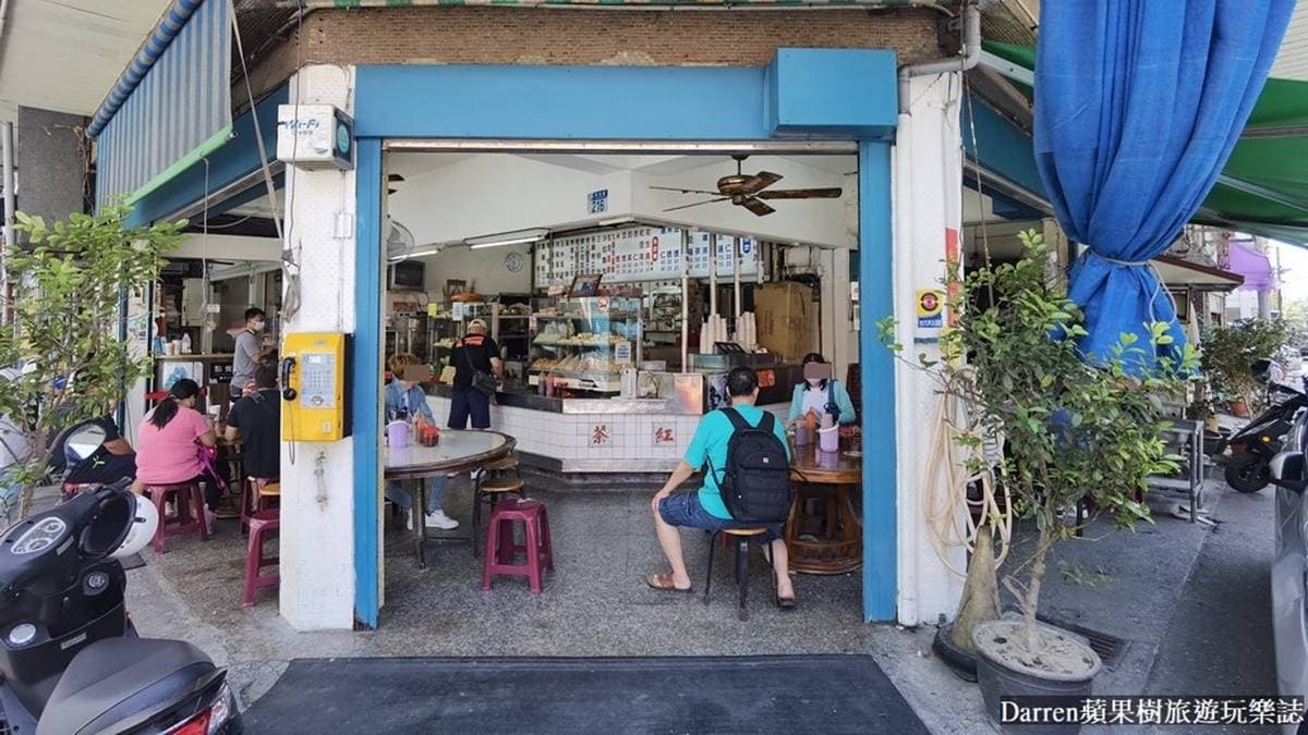 店面位於花蓮城隍廟成功街以及仁愛街三角窗的位置。（圖片來源：Darren蘋果樹旅遊玩樂誌）