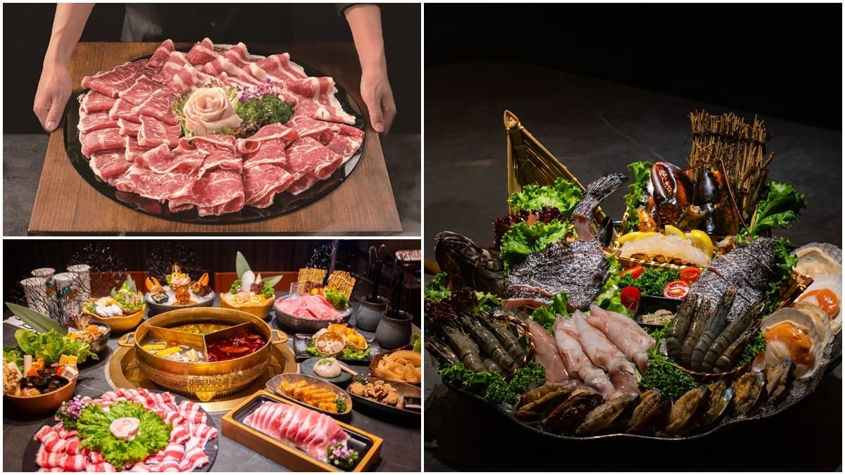用餐現折500元！浮誇系火鍋全新「櫻花鍋」美到捨不得吃，必點巨無霸牛豚拼盤