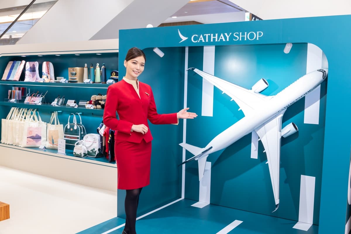 航空迷快來打卡!國泰航空LaLaport南港店快閃3週,巨型飛機打卡必拍 航空迷快來打卡!國泰航空LaLaport南港店快閃3週,巨型飛機打卡必拍