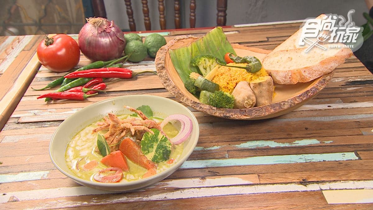 滿滿的泰式料理，讓人忍不住食指大動。