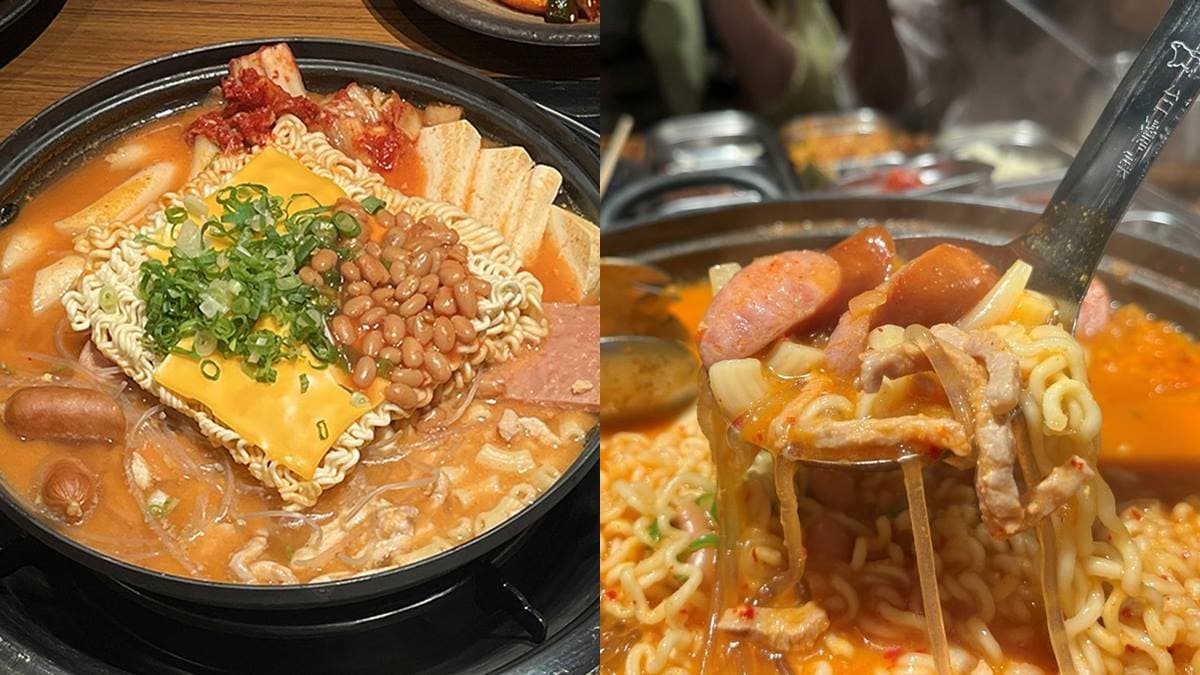 ABV全新「韓式料理」登場！450元起小菜吃到飽，必嗑爆料部隊鍋、噴汁蜂蜜炸雞