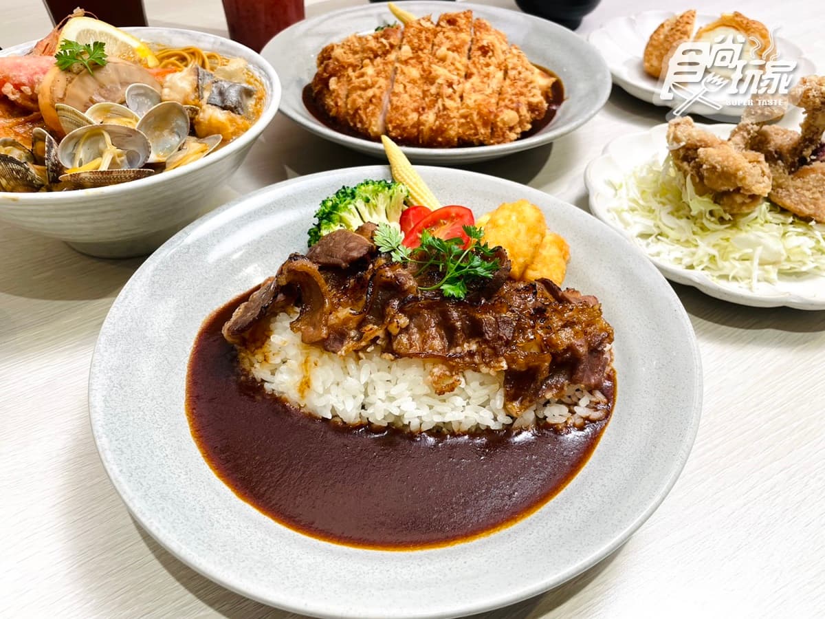 250元起吃到飽！「高CP值定食」爽嗑豬排歐姆蛋、燒牛飯，巨無霸炸蝦只要８元