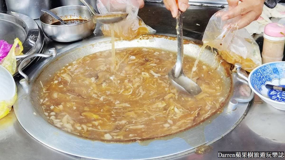 飛在香菇肉羹