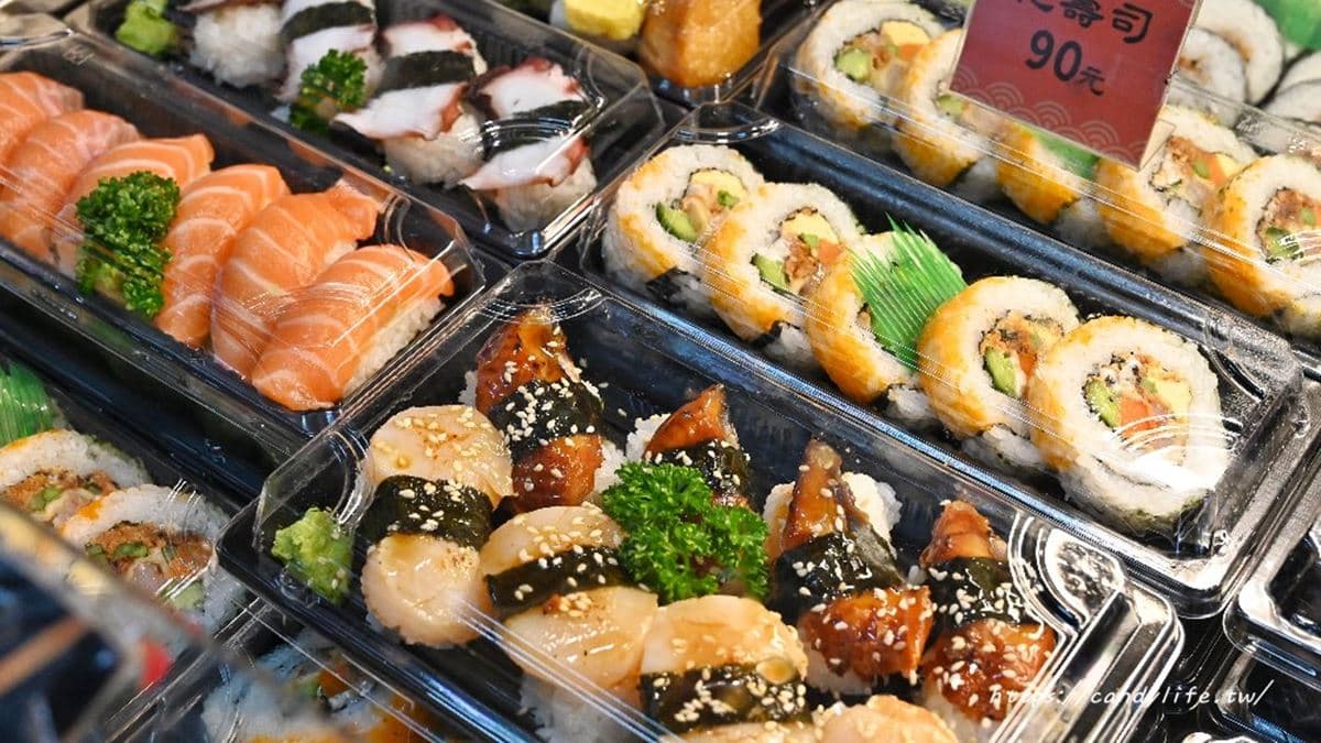 除了一般壽司，還有丼飯、手卷及生魚片。（圖片來源：糖糖‘s 享食生活）