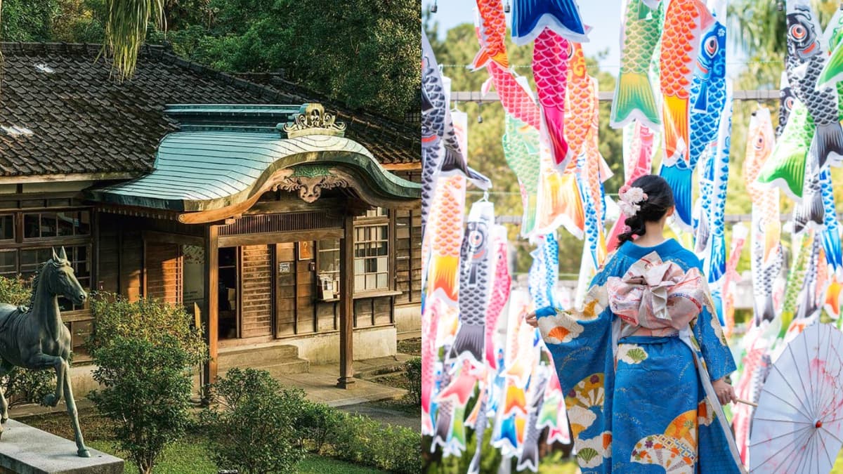 秒飛日本偽出國！全台最美神社「夏日祭典」在桃園，美拍鯉魚旗海、假日市集