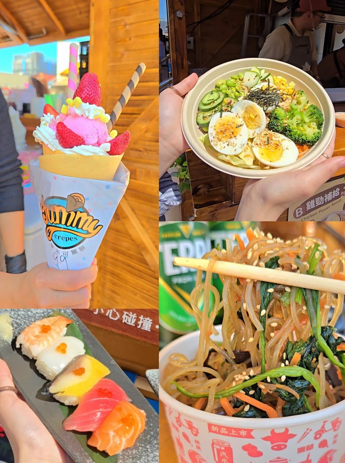 美食市集超好逛！甜點、港點、異國美食一次吃，還能打卡「歐式繪本花園」