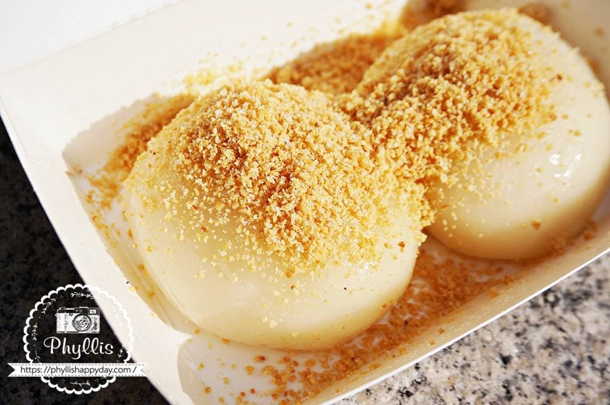 新竹城隍廟美食TOP20:萬則評價鴨肉飯、新竹限定水蒸蛋糕、梅花雞蛋糕 新竹城隍廟美食14|周家燒麻糬