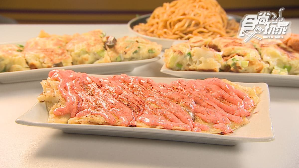 「明太子蛋餅」不膩口，口味非常特別。