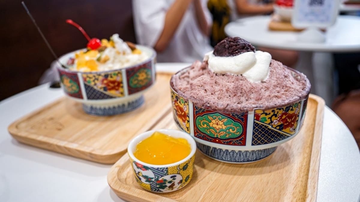 菜單主要提供各種口味的雪花冰、雪酥冰，每顆冰磚都是手工製作而成。（圖片來源：螞蟻幫的櫥櫃）