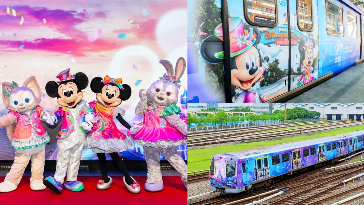 「迪士尼主題列車」出沒台北捷運！中山站化身主題派對，再送香港迪士尼門票