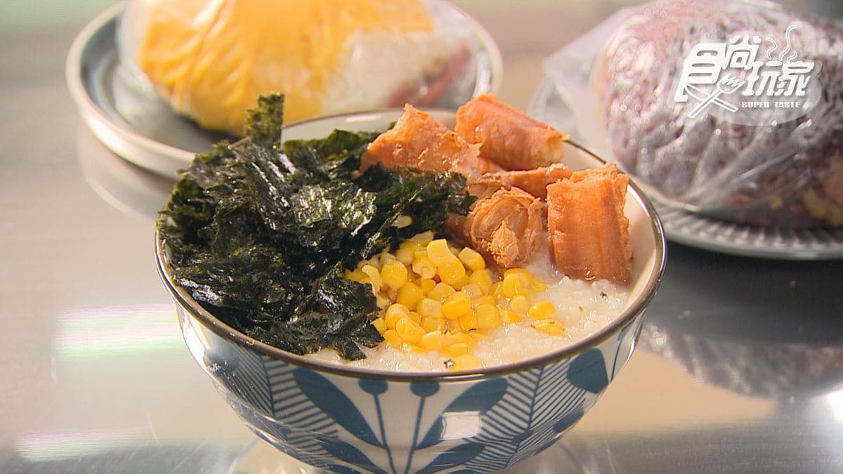 「台中日出廣東粥飯糰」是不少在地人的早餐愛店。