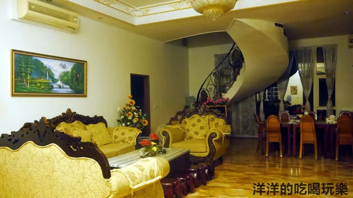 屋內裝潢、家具處處是歐式風格。（圖片來源：洋洋的吃喝玩樂）