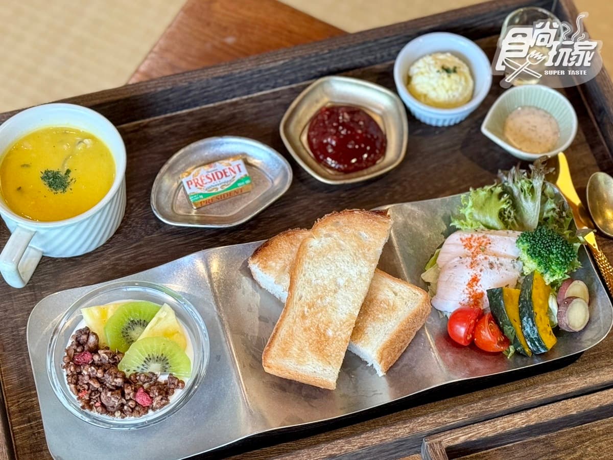 大安區最美日式喫茶屋！「枯山水」變身甜點、超豐盛吐司定食，菜單推薦一覽
