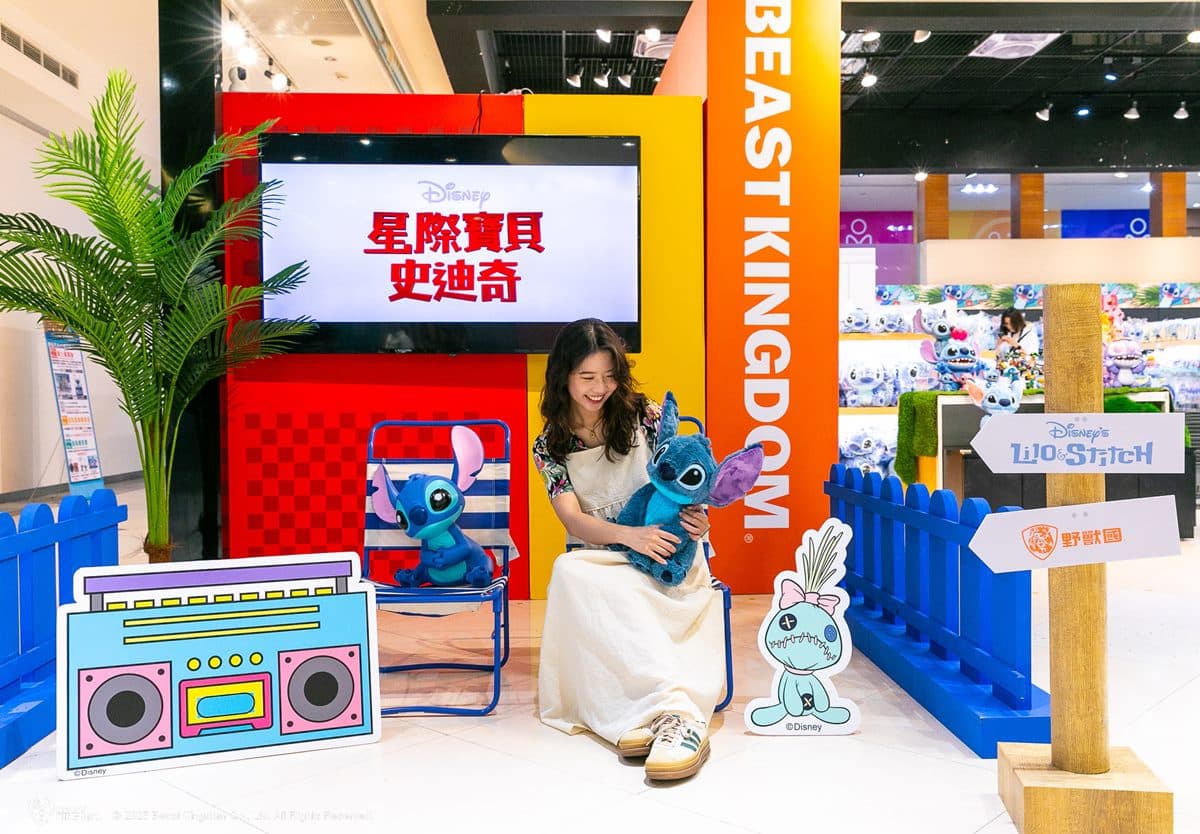 粉絲快衝「史迪奇快閃店」！打卡４公尺巨型史迪奇，還有200款人氣周邊