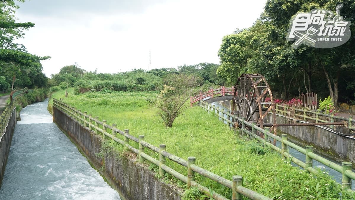 吉安大圳主幹線分水門，使得灌溉面積更加廣大。（張子豪 攝）