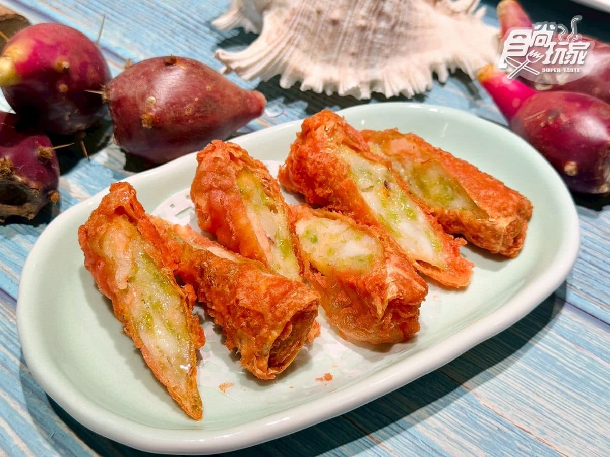 檀島新品買一送一！「澎湖仙人掌」入菜超吸睛，３款粉嫩甜點＋鹹食一次看