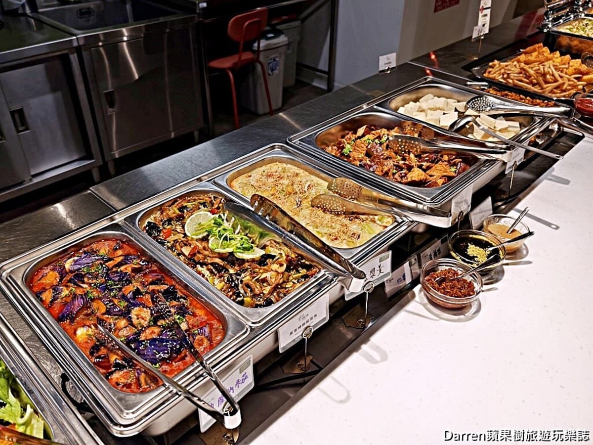 台北隱藏版「蔬食Buffet吃到飽」！最低359元、爽吃2.5小時，素食者的天堂