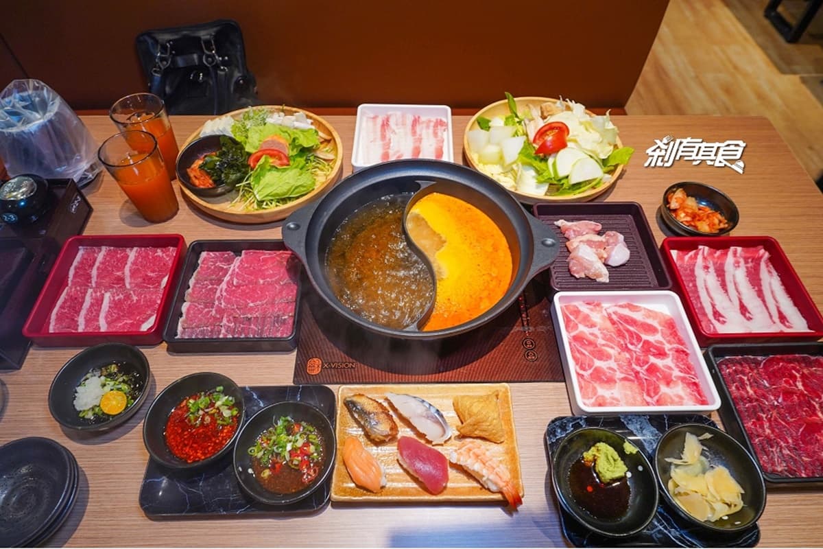 北部第１間「涮之華」來了！480元起火鍋吃到飽，還有DIY冰淇淋鬆餅、炙燒鮭魚握