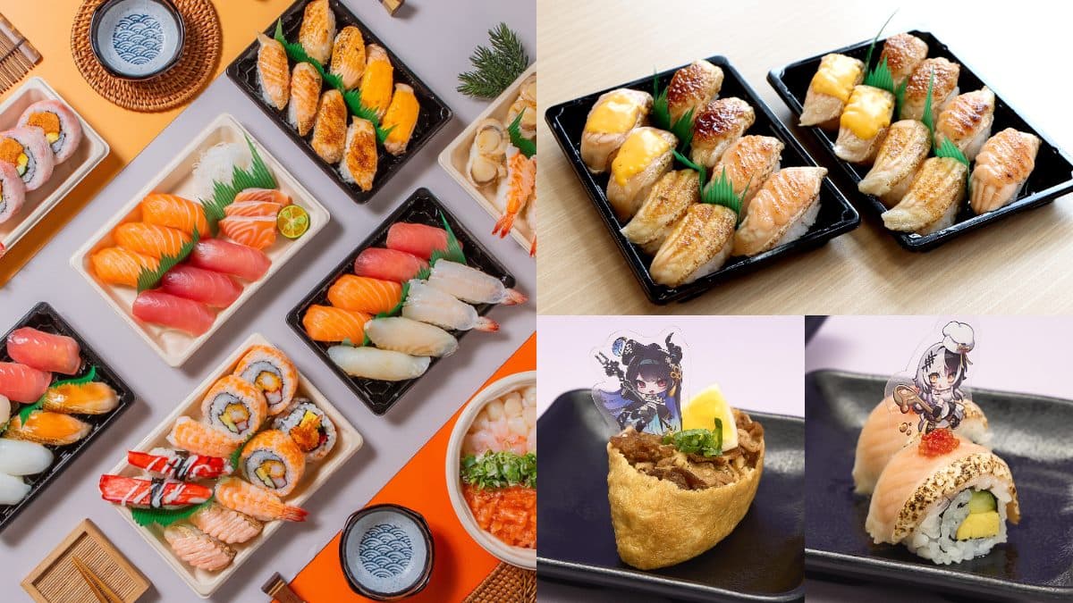 鮭魚壽司買一送一！鮭魚壽司、焦糖鮭魚只要15元，再送味噌湯＋60元優惠券
