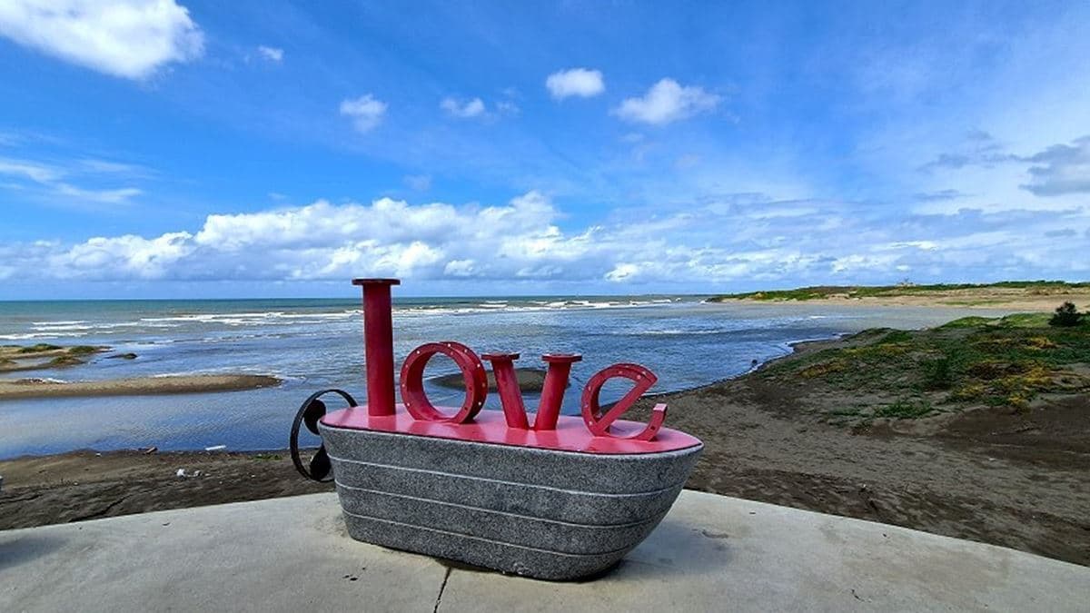 看海區，這裡有LOVE的造景可拍照。（圖片來源：大口老師的走跳學堂!）