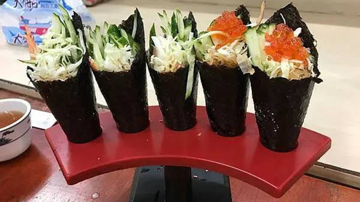 也有多種手捲可選擇。（圖片來源：林桑壽司）
