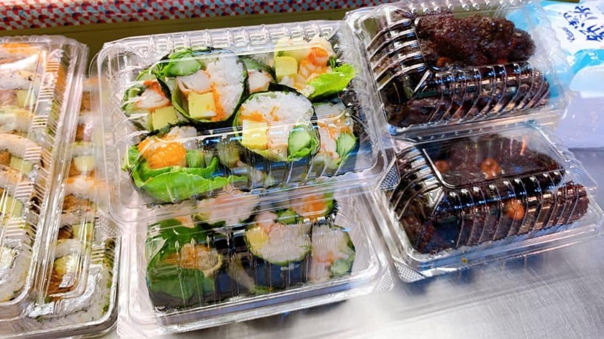外帶壽司盒方便攜帶，適合忙碌時享用。（圖片來源：珍之味）