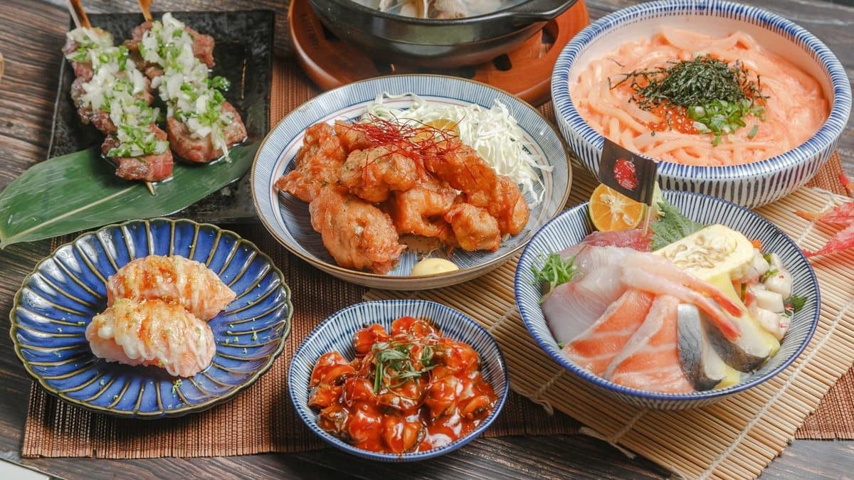 料理豐富從湯到煎、炒、烤都有。（圖片來源：逸番亭）