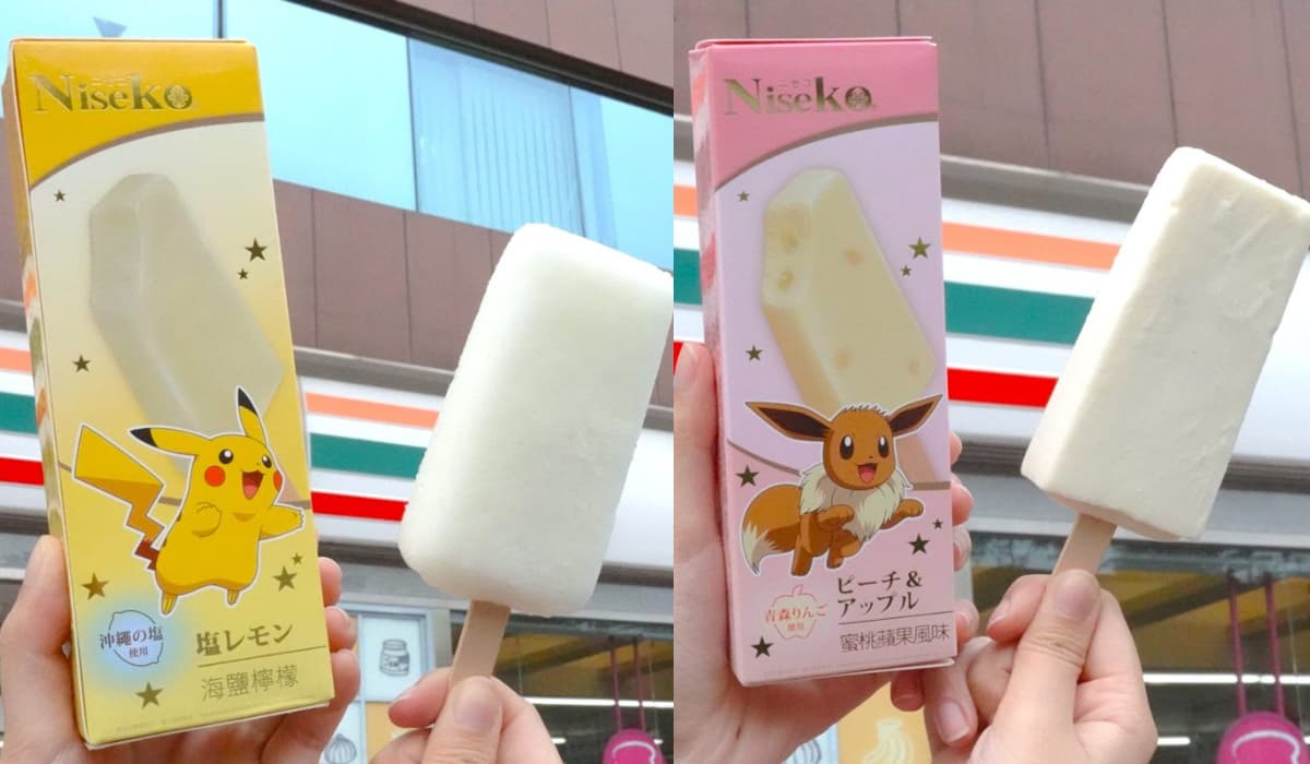 寶可夢冰品「這天起」開吃！皮卡丘、伊布超Ｑ，冰棒棍還有驚喜彩蛋