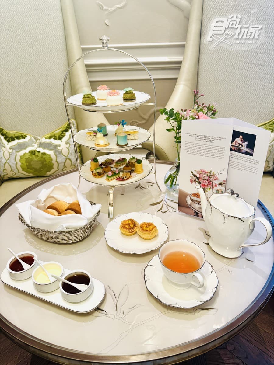 吃甜點送頂級保養品！台北最強「文華東方下午茶」新聯名登場，10道新品開箱