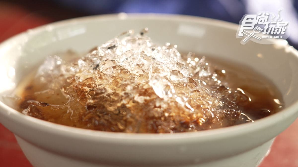 「冰太白粉」是點心，不少人會點來配便當吃。