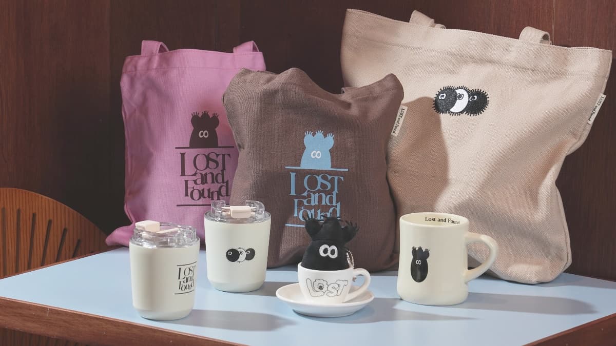 店內也有販售「迷路小怪獸」限量周邊。（圖片來源：LOST and Found）