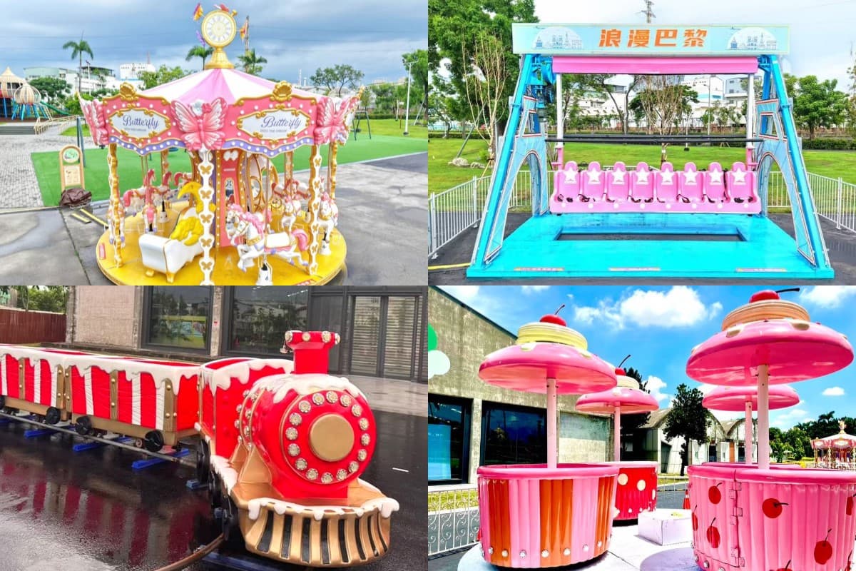 南部暑假限定「免費遊樂園」！５大主題區、好玩設施搶先看，還有冰宮可玩雪