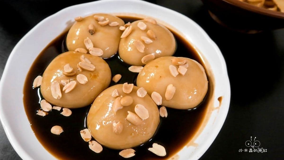 「牛汶水」是客家傳統點心，張記牛汶水的外觀十分誘人。（圖片來源：小米蟲的米缸）