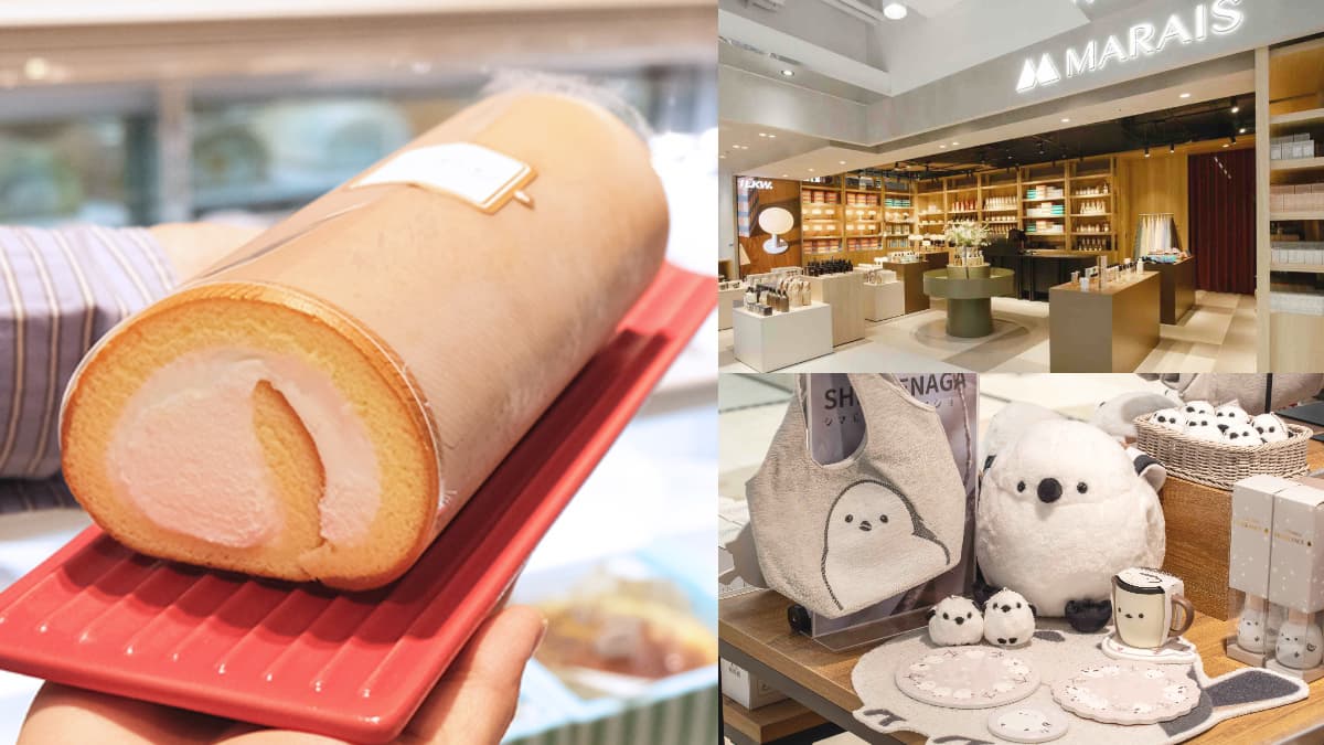 100元生乳捲開搶！DREAM PLAZA開幕優惠，全新香氛概念店、送超Q長尾山雀