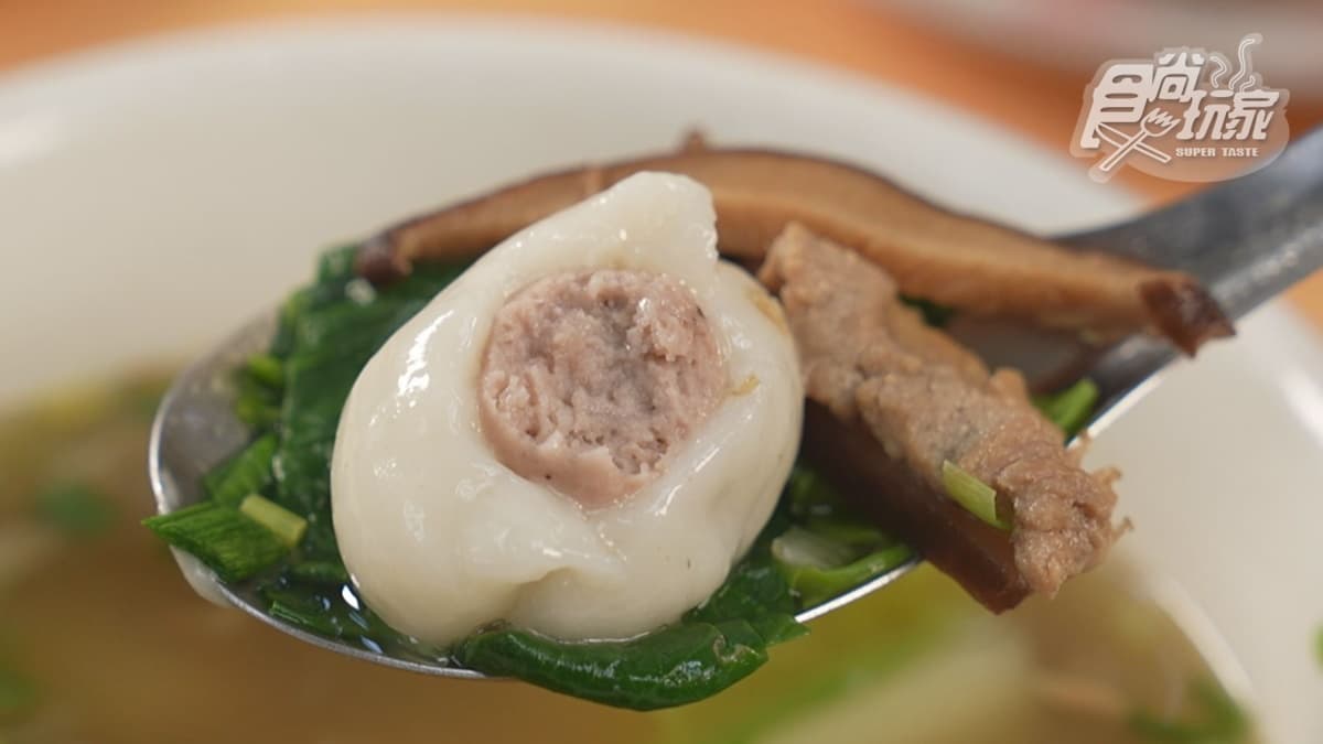湯圓的鹹香味很迷人。