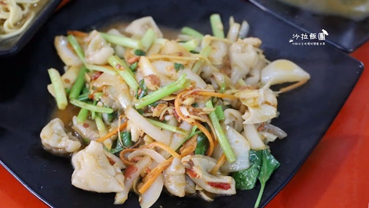 炒魚肚吃起來很脆口。（圖片來源：沙拉公主吃喝玩樂看世界）