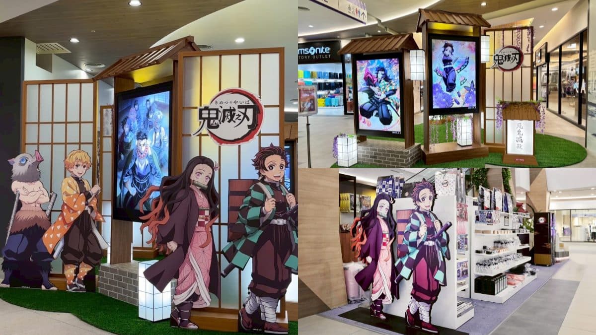 全台最大３據點「鬼滅之刃」互動造景！打卡３公尺炭治郎，限定周邊也要逛