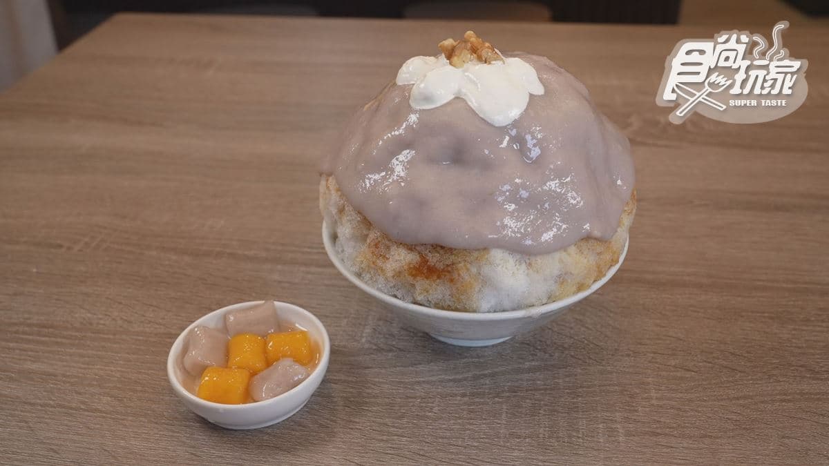 「芋泥花生」是店家招牌品項之一，口感綿密又滑順。