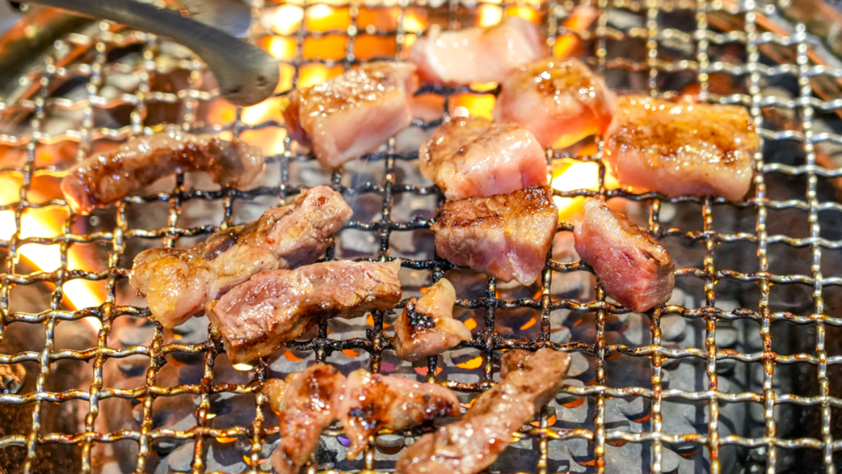 桃園中壢美食「崎森燒肉」位在中原商圈。（圖片來源：Panda's paradise）