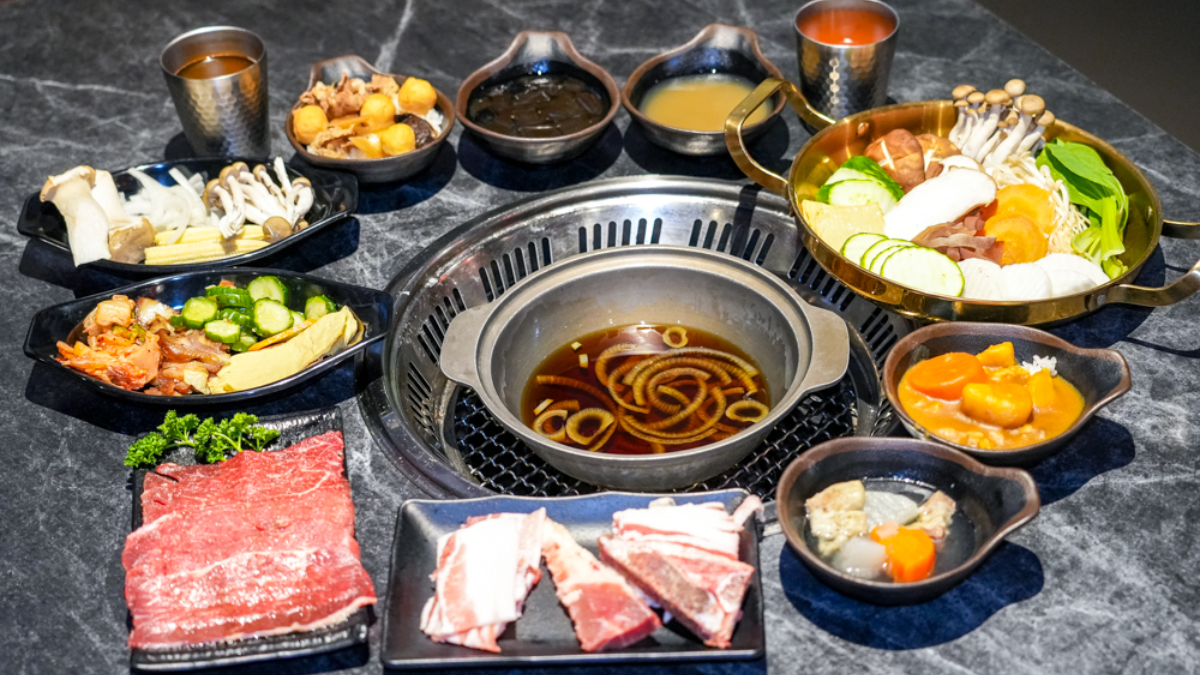 壽喜燒吃到飽，店內的自助吧食材通通無限供應！（圖片來源：Panda's paradise）