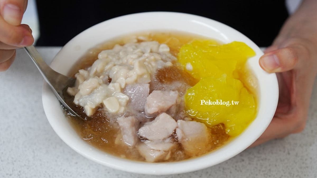 招牌花生真的燉到很綿，用舌頭一抿就化開了。（圖片來源：PEKO の Simple Life）