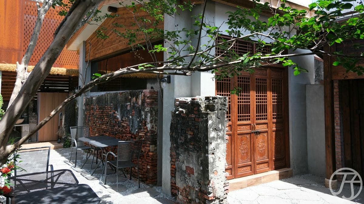 老宅改建而成的台南老宅民宿。（圖片來源：JJ.Hsu）