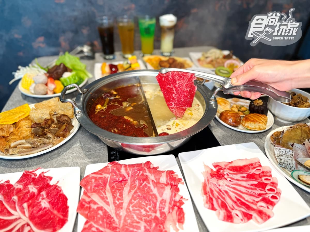 台北第１間「南霸天火鍋吃到飽」！現撈活蝦、百款自助吧、甜點暢吃千元有找