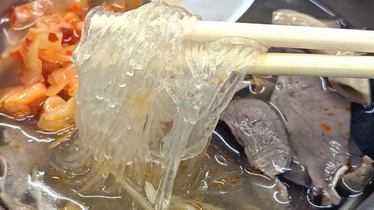冬粉吸附高湯好入味，每一口都很滑順。（圖片來源：老皮嫩肉的流水帳生活）